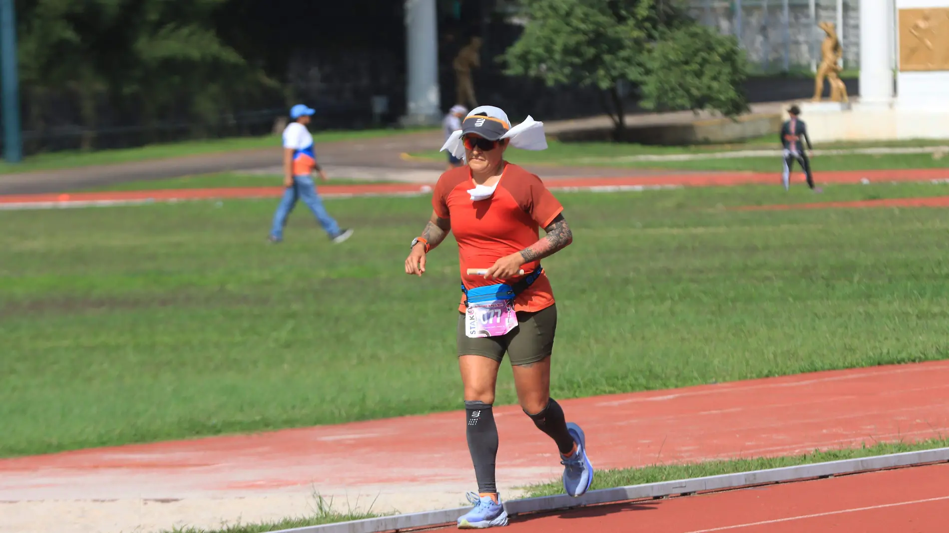 Estadio Xalapeño con el “Staku Track Run”